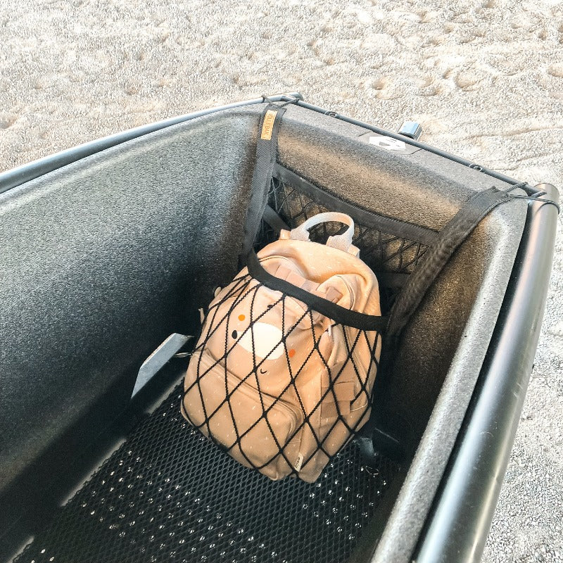 MeeLu Bagagenet voor de auto, kofferbaknet van 140 x 120 cm, opbergnet