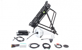E-Drive Ombouwset | Losse Voorwielmotor | Bagagedrager Accu