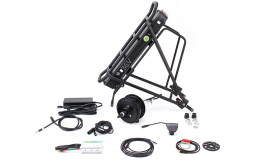 E-Drive Ombouwset | Losse Achterwielmotor | Bagagedrager Accu