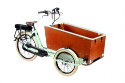 Bakfiets.nl | CargoTrike Cruiser Wide | Mintgroen