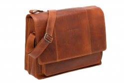 New Looxs Fellini Laptoptas | 15 Inch | 19 Liter | Cognac Leer