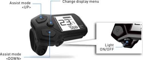 Shimano Steps SC-E5000 Display
