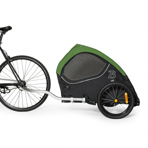 Burley Hondenfietskar Tail Wagon | Zwart/Groen