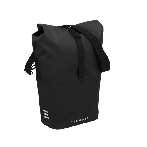 Tenways | Luxe Fietstas | 17 Liter | Zwart
