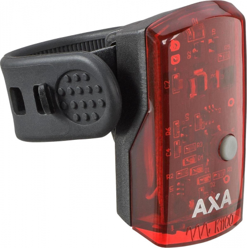 AXA Verlichtingsset Greenline 15 Lux | USB | Zwart