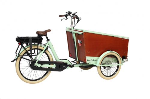 Bakfiets.nl | CargoTrike Cruiser Wide | Mintgroen