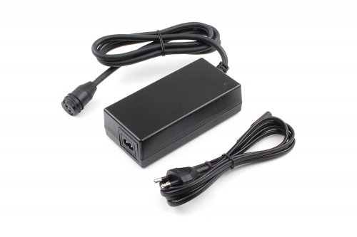 BMZ Oplader 36V | voor Aldi E-cult | Rosenberger Magneetstekker | Zwart