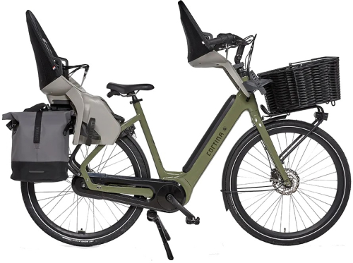 Cortina E-Common Integrated Family | Dames | Moss Green Gloss