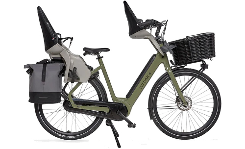Cortina E-Common Integrated Family | Dames | Eclips Black Gloss