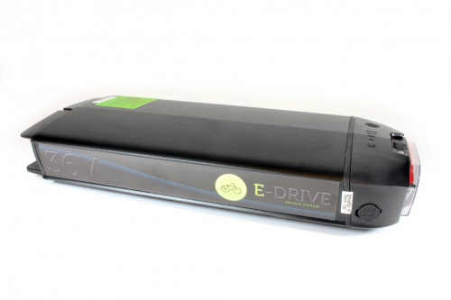 E-Drive | 36V | 13ah | 468Wh | Bagagedrager + Accu