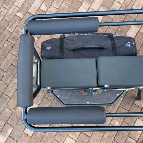Studio Vollebak Longtail Kussen voor Protection Bar | Zwart