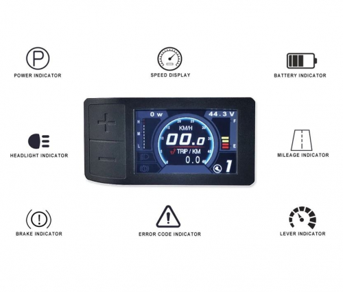 E-Drive 500C Kleurendisplay