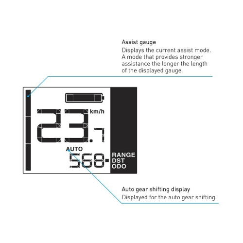 Shimano Steps SC-EN500 Display