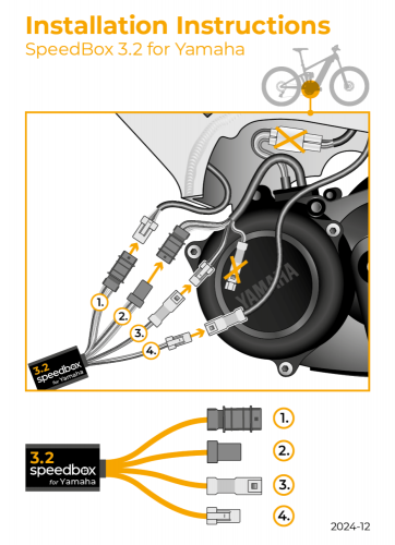 Speedbox 3.2 voor Yamaha PW-X / SE / TE / X2 & ST