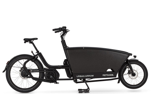 Urban Arrow Family Active Plus Connected+ BES2 Zwart