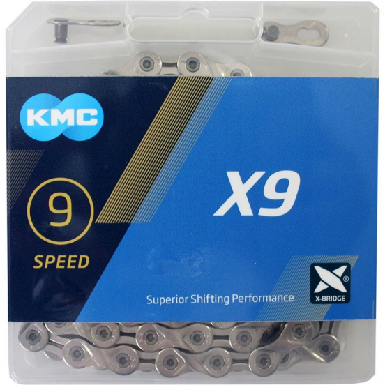 KMC Ketting | X9 114s | Zilver