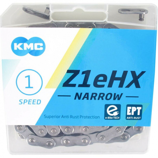 KMC Ketting | Z1eHX 3/32 Narrow EPT 128s | Zilver
