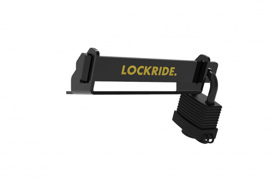 Lockride Accuslot + ABUS Hangslot | E-type voor Bosch PowerPack Rack